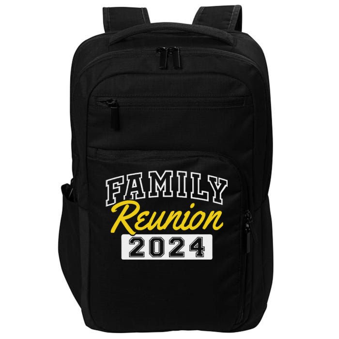 Family Reunion 2024 Gathering Fun Celebration Impact Tech Backpack