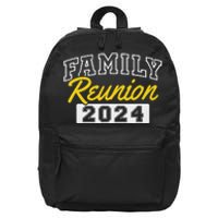 Family Reunion 2024 Gathering Fun Celebration 16 in Basic Backpack