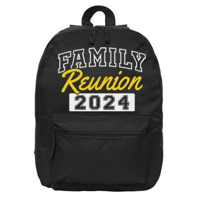 Family Reunion 2024 Gathering Fun Celebration 16 in Basic Backpack