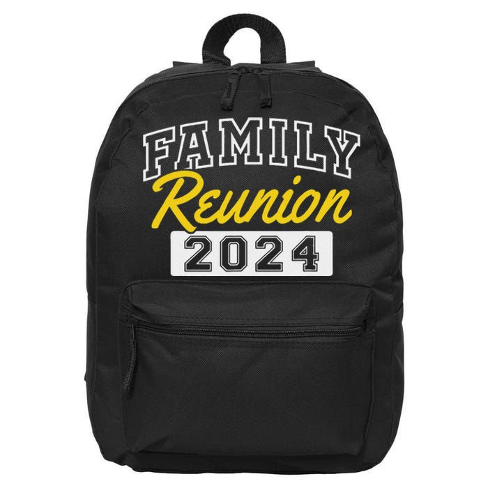 Family Reunion 2024 Gathering Fun Celebration 16 in Basic Backpack