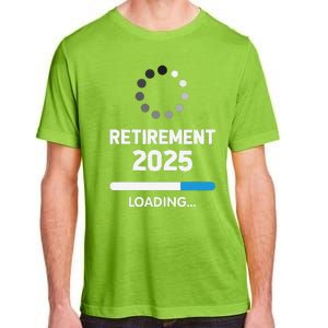 Funny Retirement 2025 Loading Retired Countdown In Progress Adult ChromaSoft Performance T-Shirt