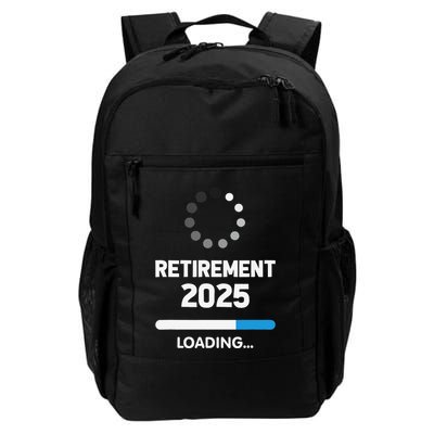 Funny Retirement 2025 Loading Retired Countdown In Progress Daily Commute Backpack