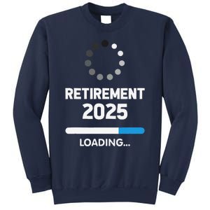 Funny Retirement 2025 Loading Retired Countdown In Progress Sweatshirt