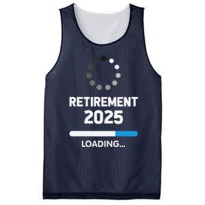 Funny Retirement 2025 Loading Retired Countdown In Progress Mesh Reversible Basketball Jersey Tank