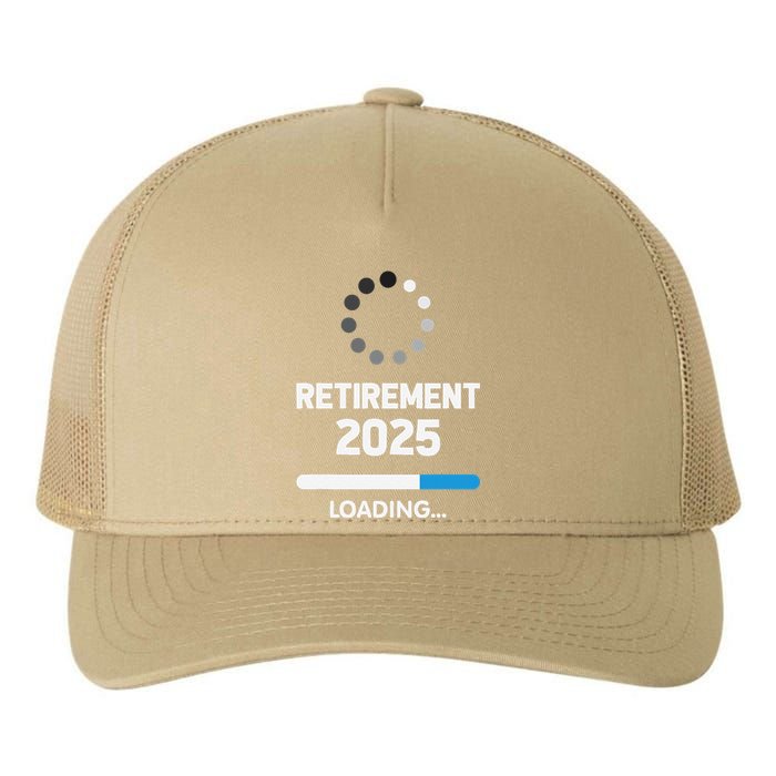 Funny Retirement 2025 Loading Retired Countdown In Progress Yupoong Adult 5-Panel Trucker Hat