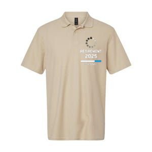 Funny Retirement 2025 Loading Retired Countdown In Progress Softstyle Adult Sport Polo