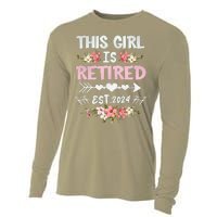 Flower Retired 2025 Not My Problem Anymore Cooling Performance Long Sleeve Crew