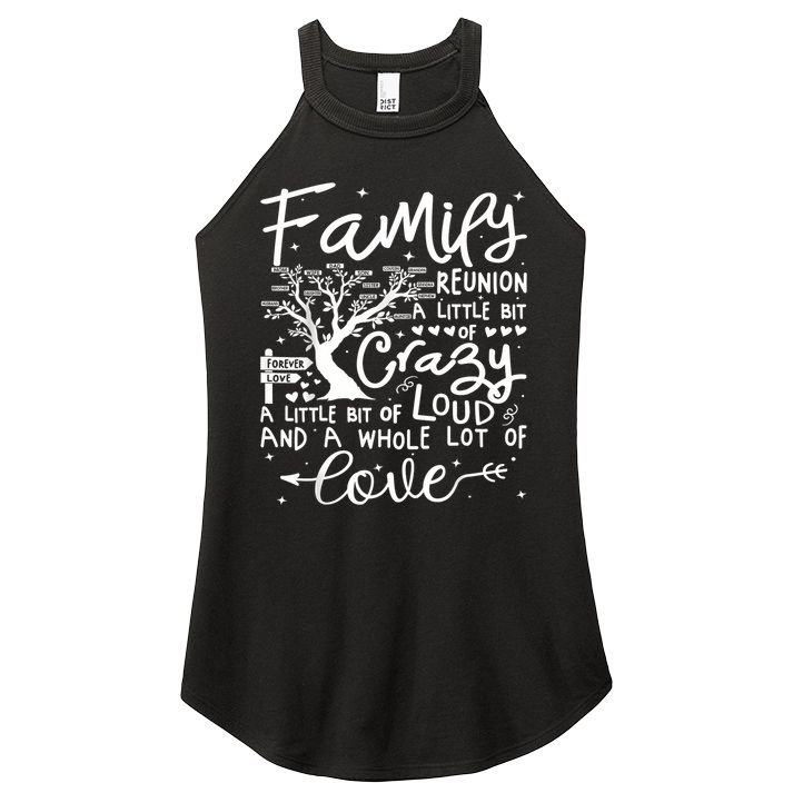 Family Reunion 2025 Family Matching Reunion Party Women's Perfect Tri Rocker Tank