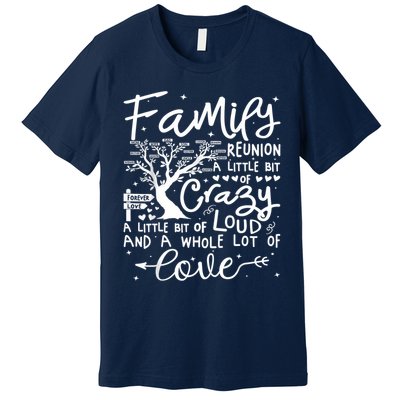 Family Reunion 2025 Family Matching Reunion Party Premium T-Shirt