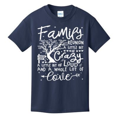 Family Reunion 2025 Family Matching Reunion Party Kids T-Shirt