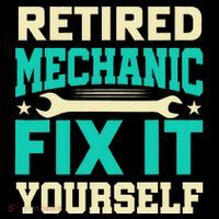 Funny Retired 2025 Retired Mechanic Fix It Yourself Wool Snapback Cap