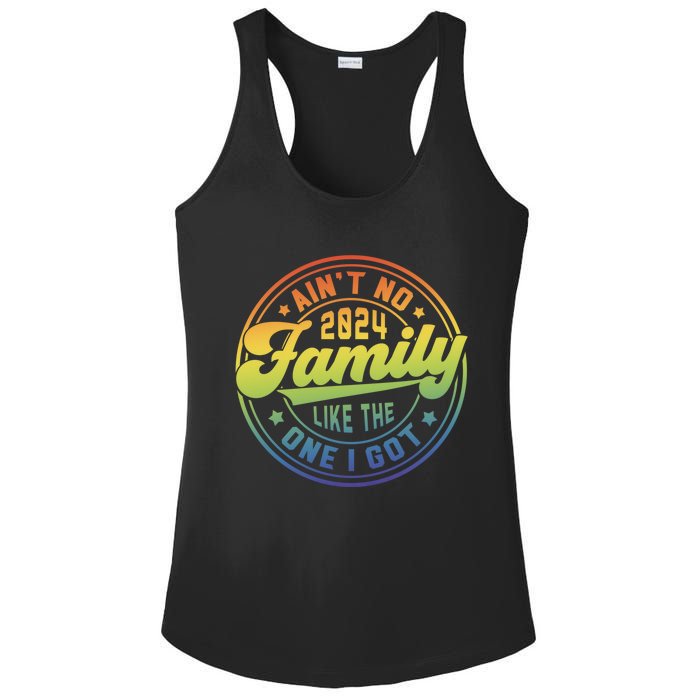 Family Reunion 2024 Family Gathering Ladies PosiCharge Competitor Racerback Tank