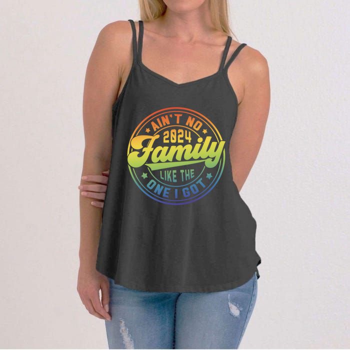 Family Reunion 2024 Family Gathering Women's Strappy Tank