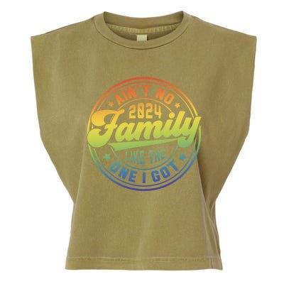 Family Reunion 2024 Family Gathering Garment-Dyed Women's Muscle Tee