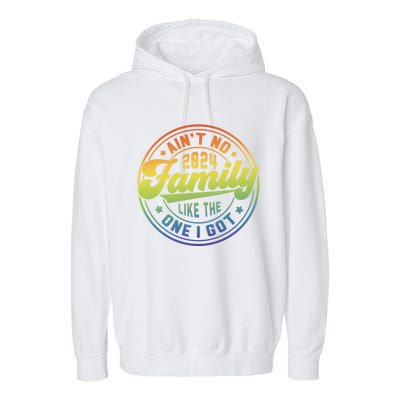 Family Reunion 2024 Family Gathering Garment-Dyed Fleece Hoodie