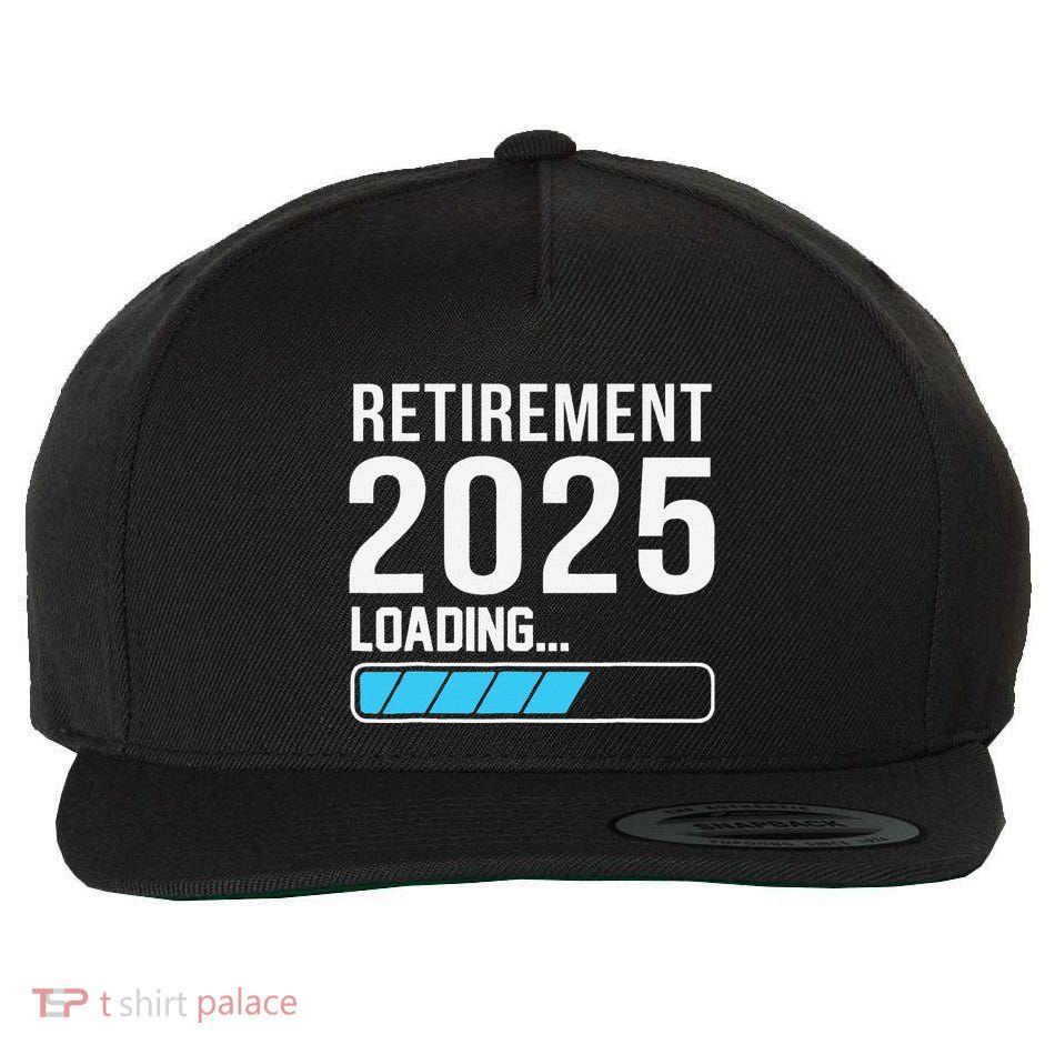 Funny Retirement 2025 Loading Funny Retiring Retired Wool Snapback Cap