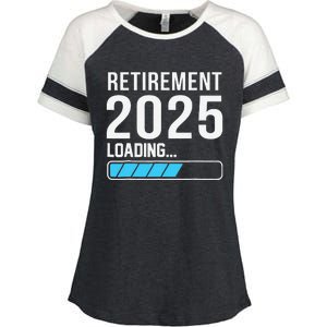 Funny Retirement 2025 Loading Funny Retiring Retired Enza Ladies Jersey Colorblock Tee