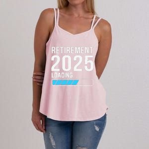 Funny Retirement 2025 Loading Funny Retiring Retired Women's Strappy Tank