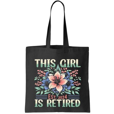 Flower Retired 2025 Not My Problem Anymore Bag