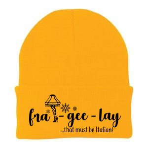 FRA-GEE-LAY That Must Be Italian Knit Cap Winter Beanie