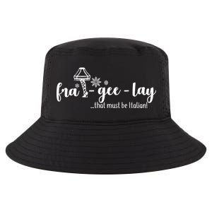 FRA-GEE-LAY That Must Be Italian Cool Comfort Performance Bucket Hat