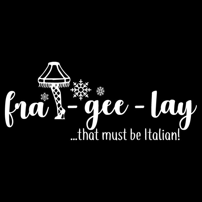 FRA-GEE-LAY That Must Be Italian 7-Panel Snapback Hat