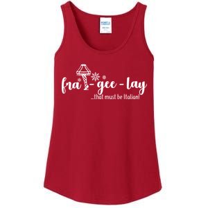 FRA-GEE-LAY That Must Be Italian Ladies Essential Tank