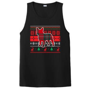 Frenchie Reindeer A Christmas Icon Cute Gift PosiCharge Competitor Tank