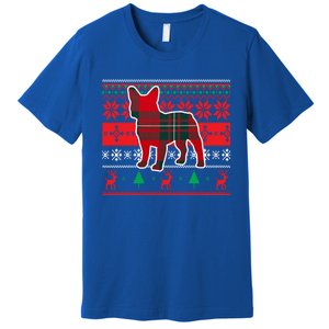 Frenchie Reindeer A Christmas Icon Cute Gift Premium T-Shirt