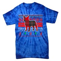 Frenchie Reindeer A Christmas Icon Cute Gift Tie-Dye T-Shirt