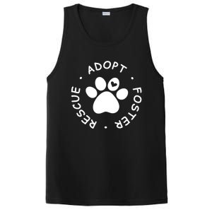 Foster Rescue Adopt Dog Cat Pet Animal Shelter Volunr Gift PosiCharge Competitor Tank