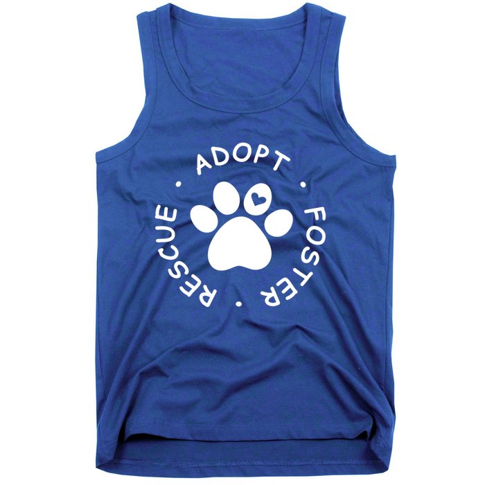 Foster Rescue Adopt Dog Cat Pet Animal Shelter Volunr Gift Tank Top