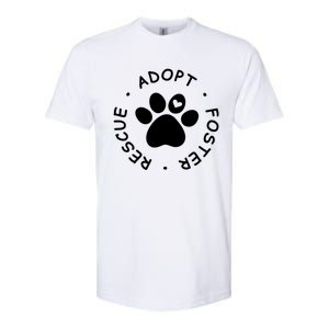 Foster Rescue Adopt Dog Cat Pet Animal Shelter Volunr Gift Softstyle CVC T-Shirt