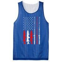 Fishing Rod American Flag Vintage Fishing Gift For Fisher Gift Mesh Reversible Basketball Jersey Tank