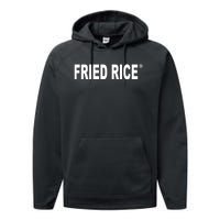 Fried Rice As Fuck Performance Fleece Hoodie