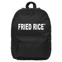 Fried Rice As Fuck 16 in Basic Backpack
