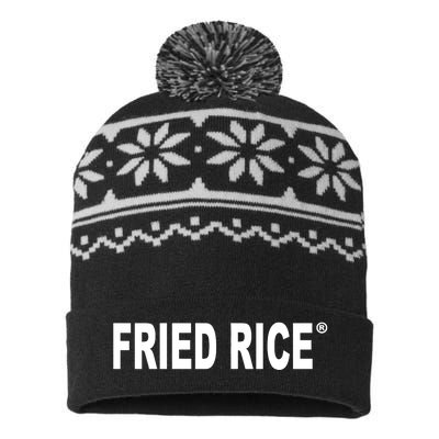 Fried Rice As Fuck USA-Made Snowflake Beanie