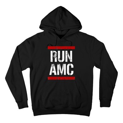 Funny Run AMC Stock Meme Crypto Hoodie