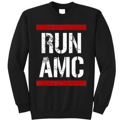 Funny Run AMC Stock Meme Crypto Sweatshirt