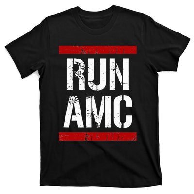 Funny Run AMC Stock Meme Crypto T-Shirt