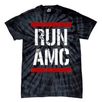 Funny Run AMC Stock Meme Crypto Tie-Dye T-Shirt