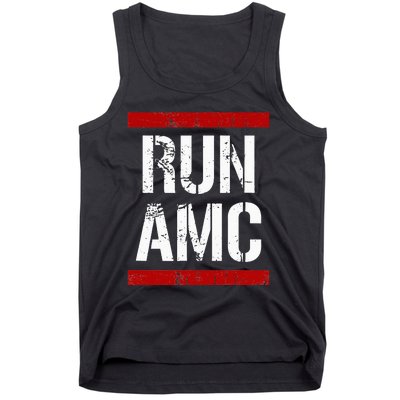 Funny Run AMC Stock Meme Crypto Tank Top