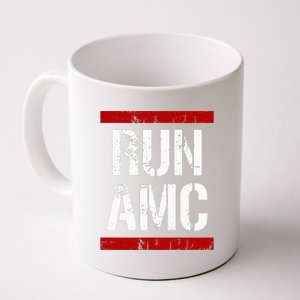 Funny Run AMC Stock Meme Crypto Coffee Mug