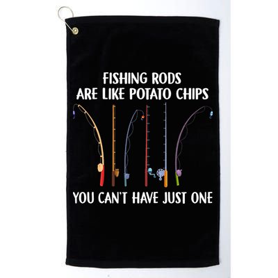 Fishing Rods Are Like Potato Chips You Can’t Have Just One Golf Towel