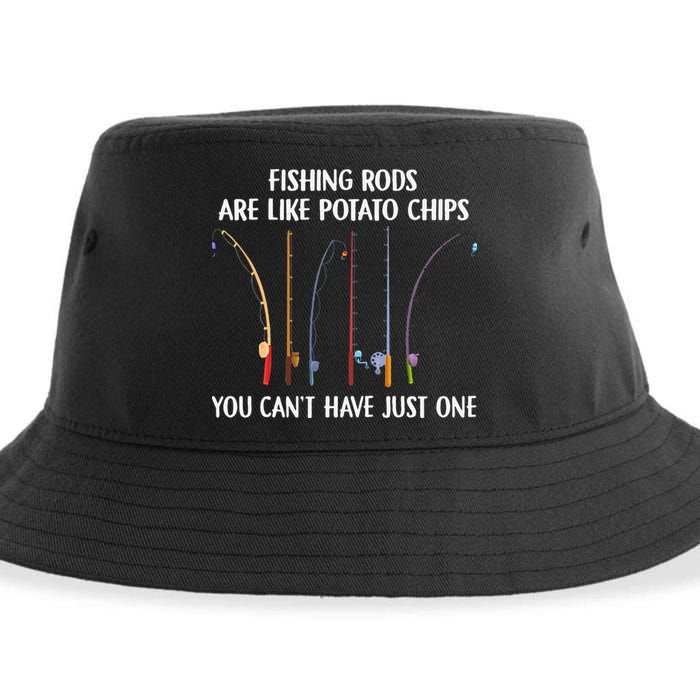 Fishing Rods Are Like Potato Chips You Can’t Have Just One Sustainable Bucket Hat