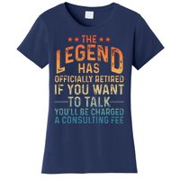 Funny Retired Art Retiree Retired Retirement Women's T-Shirt