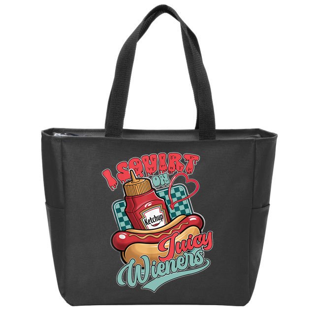 Funny Raunchy Adult Gross Humor Embarrassing Dirty Gag Zip Tote Bag