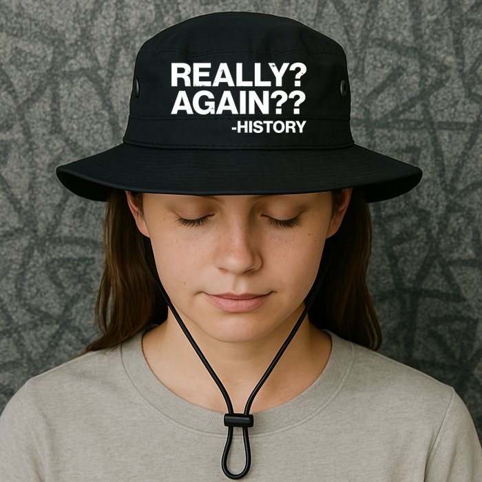 Funny Really Again History Bucket Hat