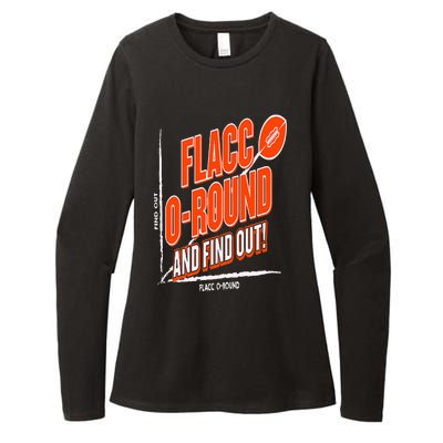 Flacc Round And Find It Out Womens CVC Long Sleeve Shirt