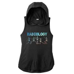 Funny Radiology Art For Women Rad Tech Radiologist Xray Ladies PosiCharge Tri-Blend Wicking Draft Hoodie Tank